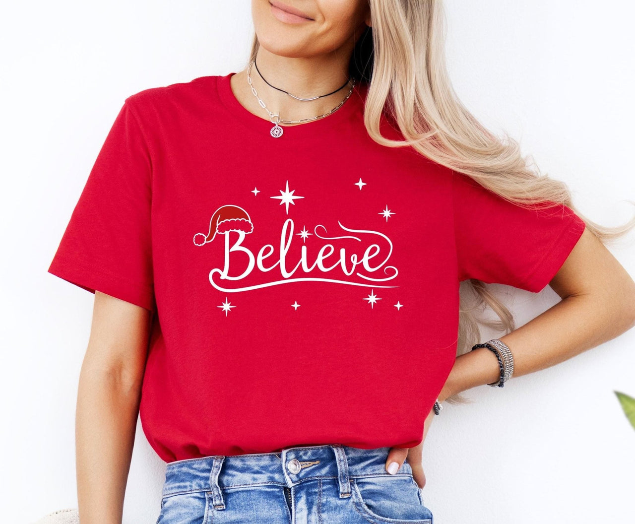 Believe Christmas Shirt - lismoreboutique - Unisex T-Shirt - Believe_T-shirt