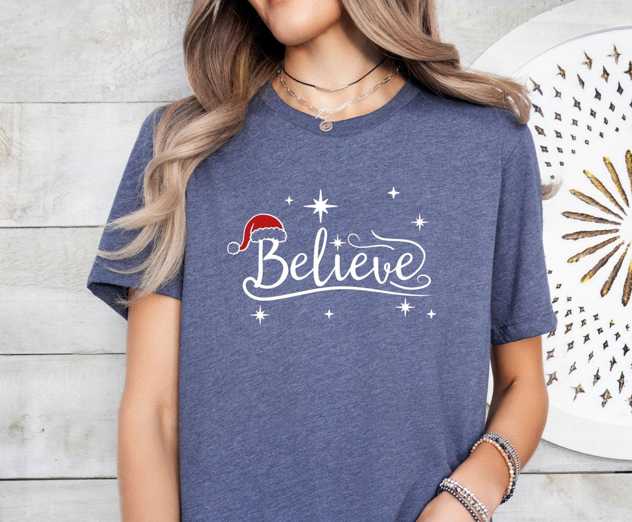 Believe Christmas Shirt - lismoreboutique - Unisex T-Shirt - Believe_T-shirt