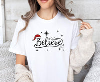 Thumbnail for Believe Christmas Shirt - lismoreboutique - Unisex T-Shirt - Believe_T-shirt