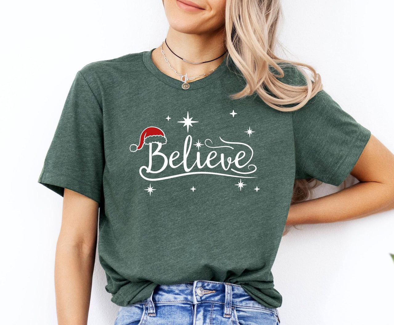 Believe Christmas Shirt - lismoreboutique - Unisex T-Shirt - Believe_T-shirt