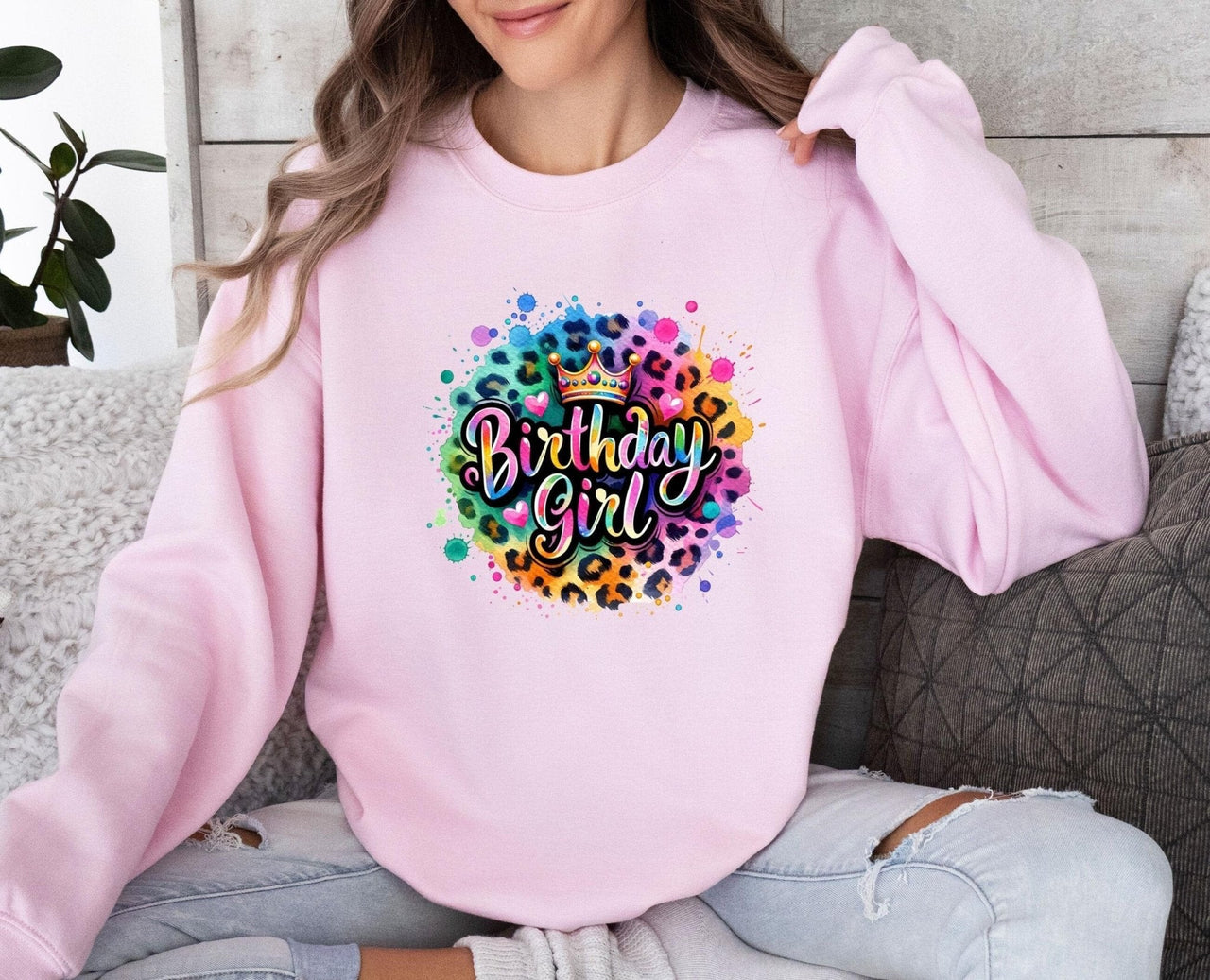 Birthday Girl Sweatshirt - Lismore Boutique - Sweatshirt - birthday_crewneck