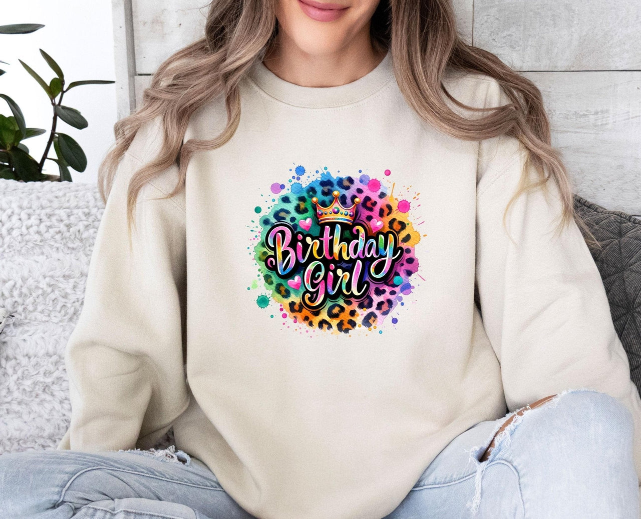 Birthday Girl Sweatshirt - Lismore Boutique - Sweatshirt - birthday_crewneck