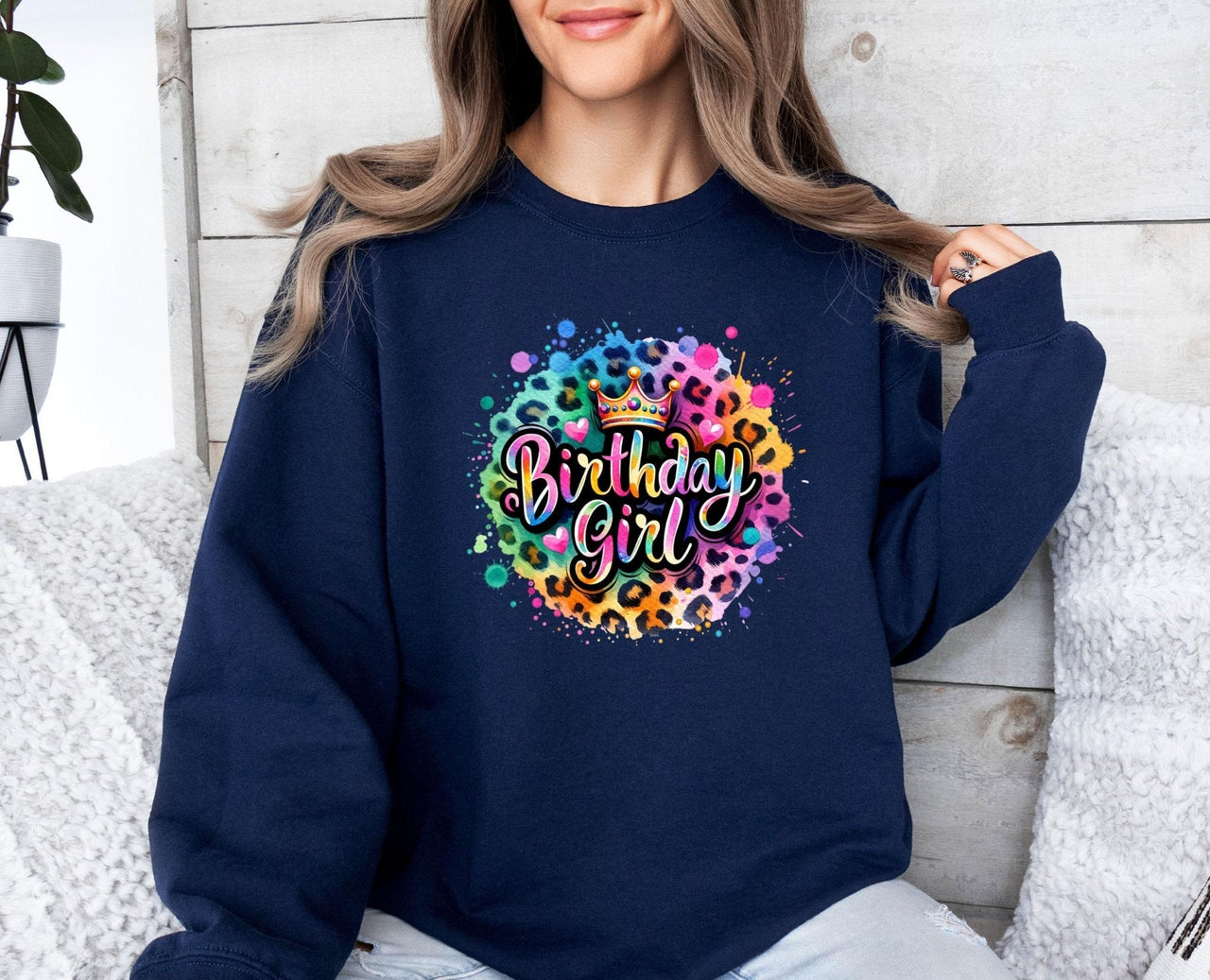 Birthday Girl Sweatshirt - Lismore Boutique - Sweatshirt - birthday_crewneck