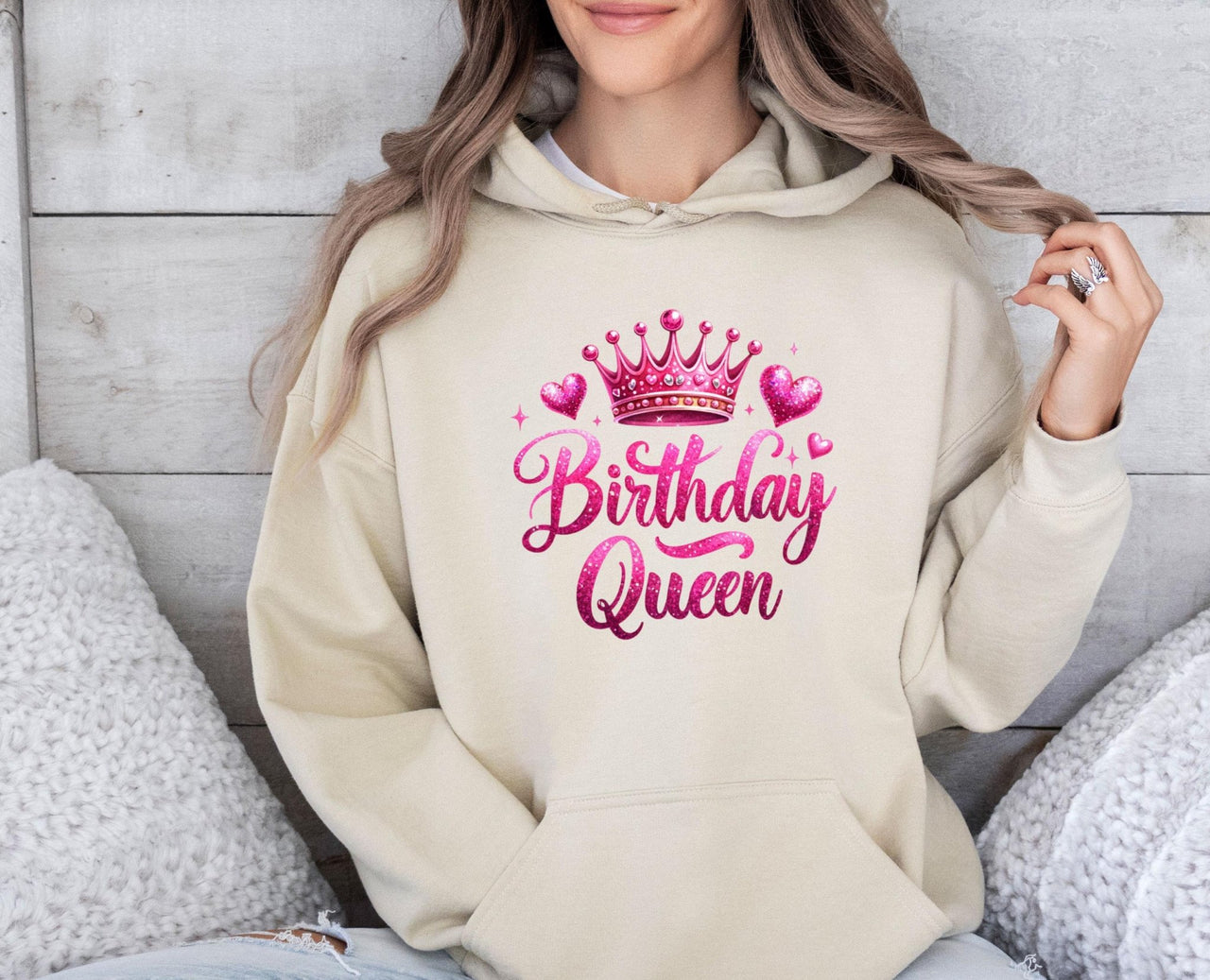 Birthday Queen Hoodie - lismoreboutique - Hoodie - Birthday_Gift_Hoodie