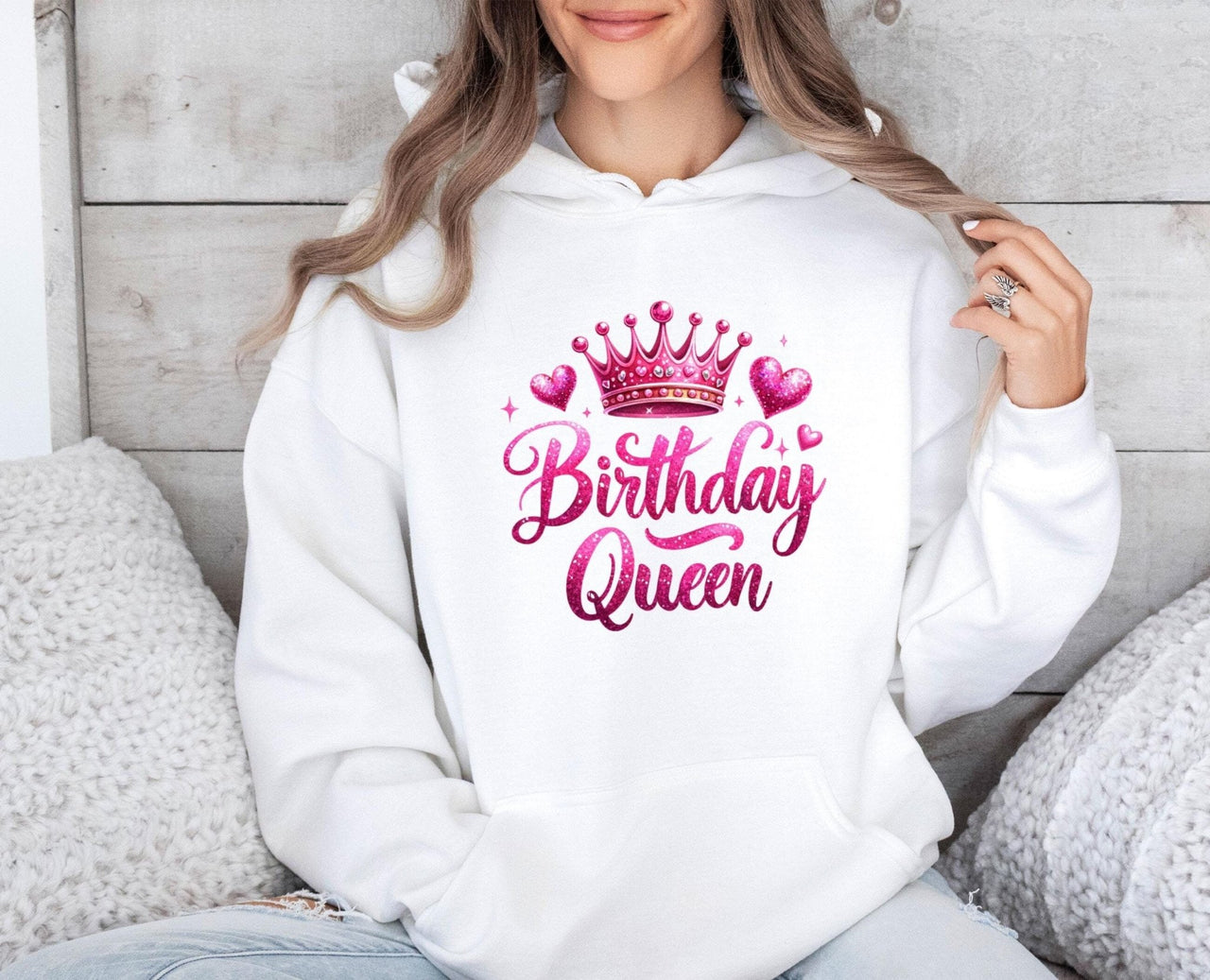 Birthday Queen Hoodie - lismoreboutique - Hoodie - Birthday_Gift_Hoodie