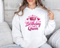 Thumbnail for Birthday Queen Hoodie - lismoreboutique - Hoodie - Birthday_Gift_Hoodie