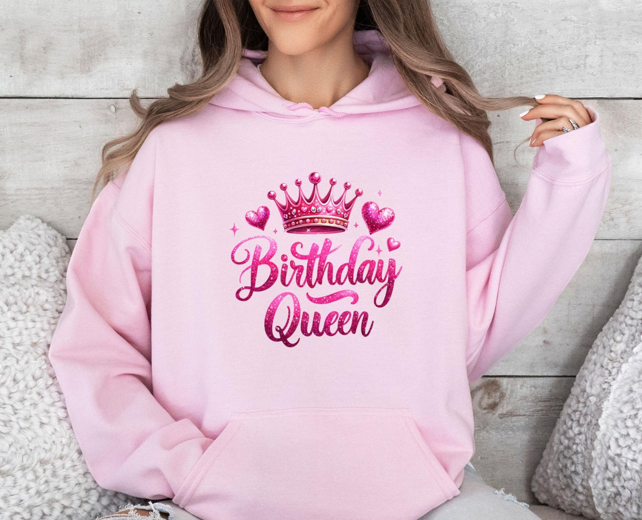 Birthday Queen Hoodie - lismoreboutique - Hoodie - Birthday_Gift_Hoodie