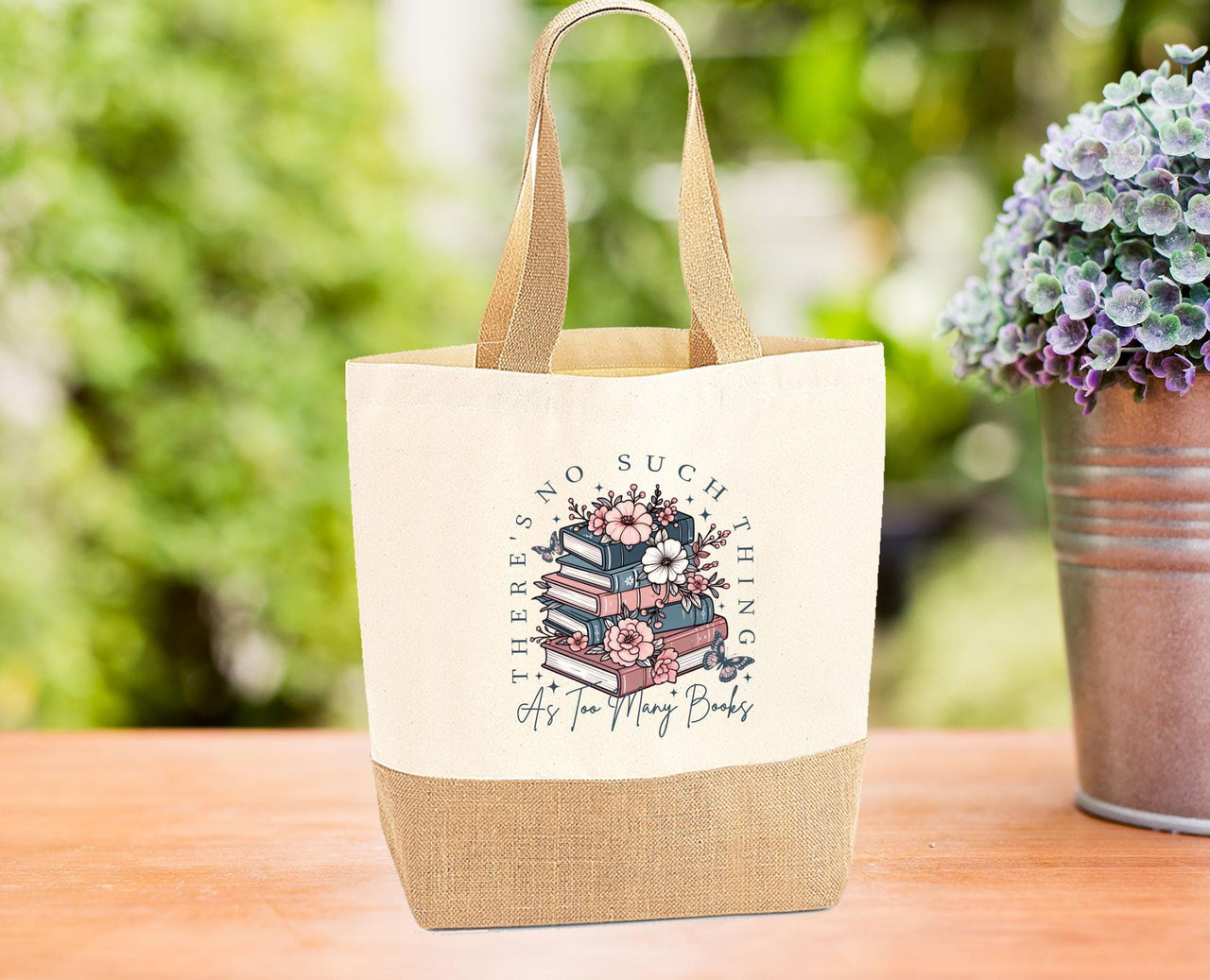 Book Lover Gift Bag - lismoreboutique - Jute - Book_Club_Bag