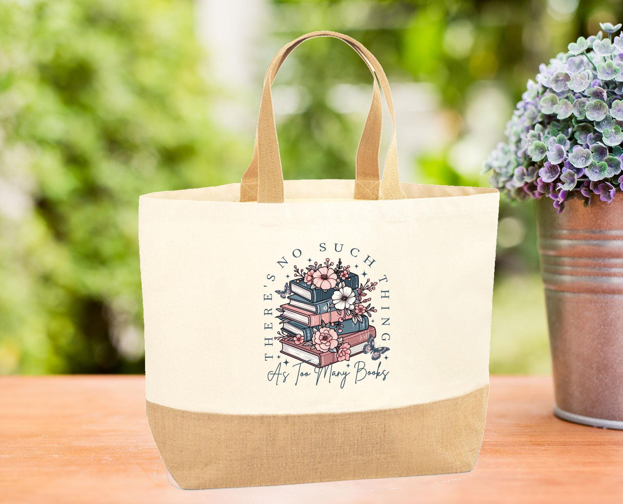 Book Lover Gift Bag - lismoreboutique - Jute - Book_Club_Bag