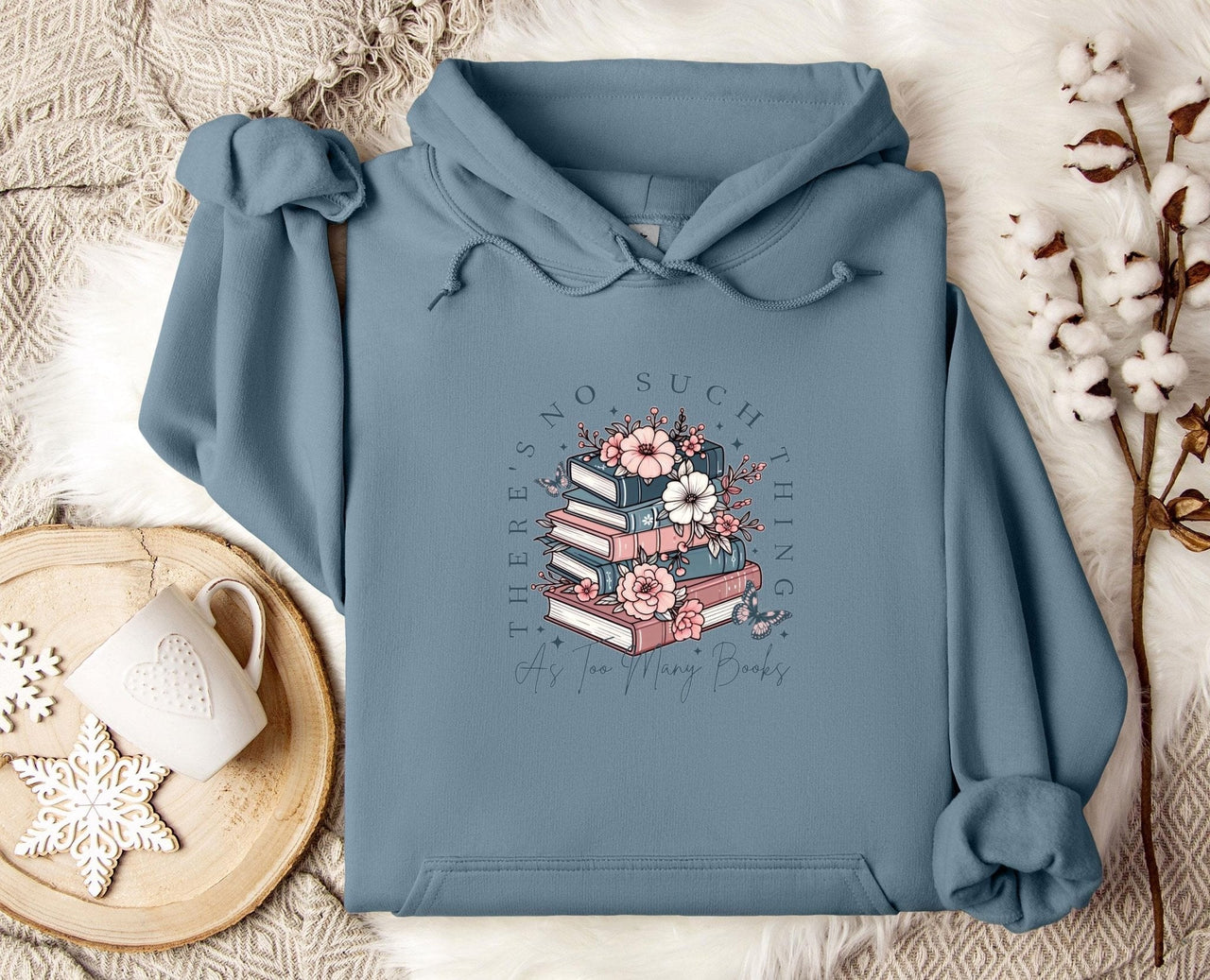 Book Lover Hoodie - Lismore Boutique - Hoodie - Book_Lover_Gift