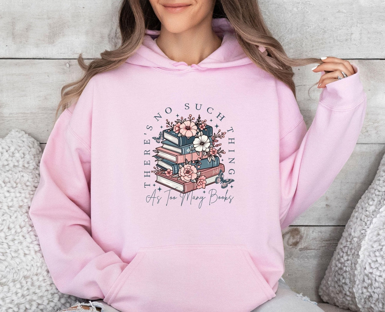 Book Lover Hoodie - Lismore Boutique - Hoodie - Book_Lover_Gift