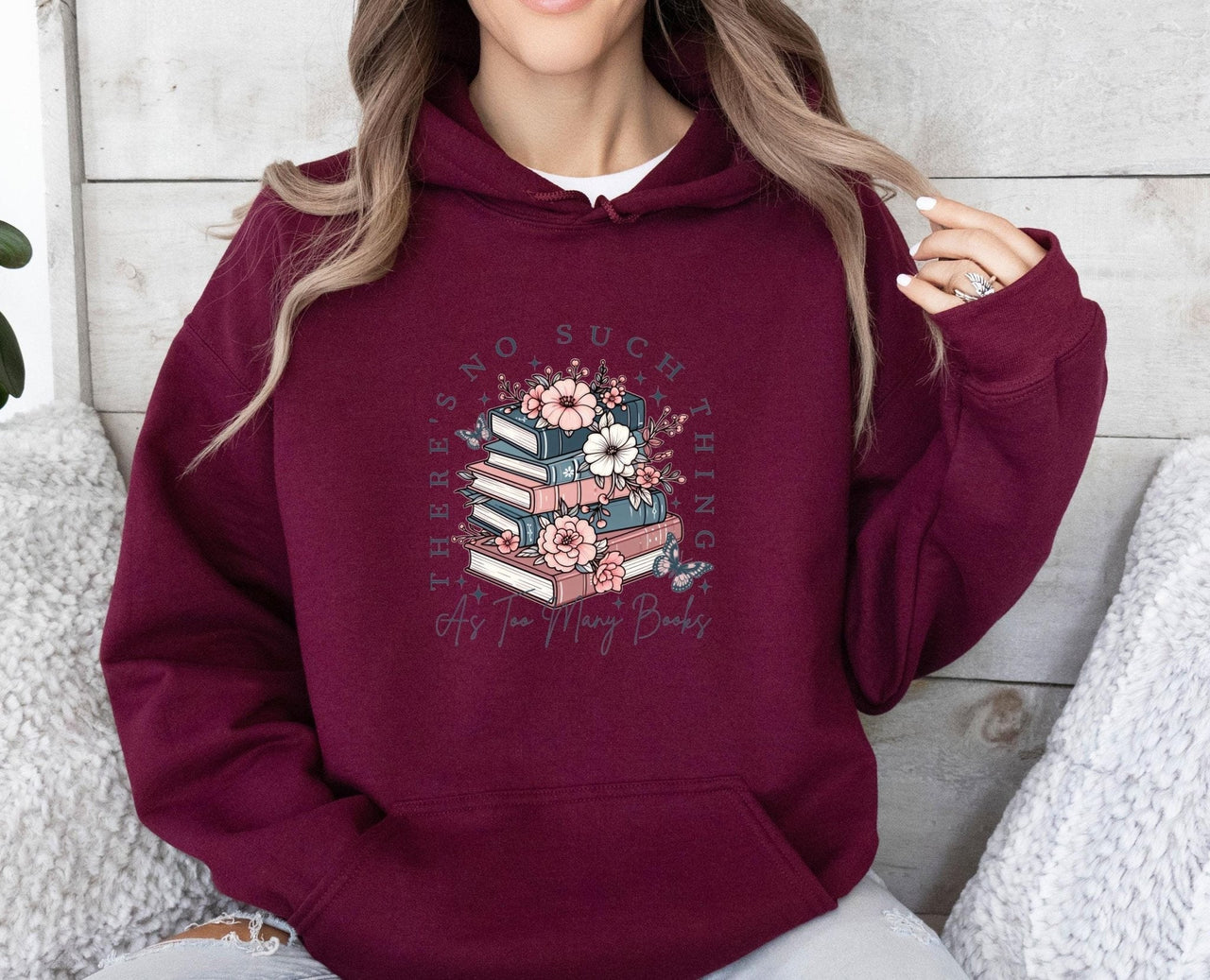 Book Lover Hoodie - Lismore Boutique - Hoodie - Book_Lover_Gift