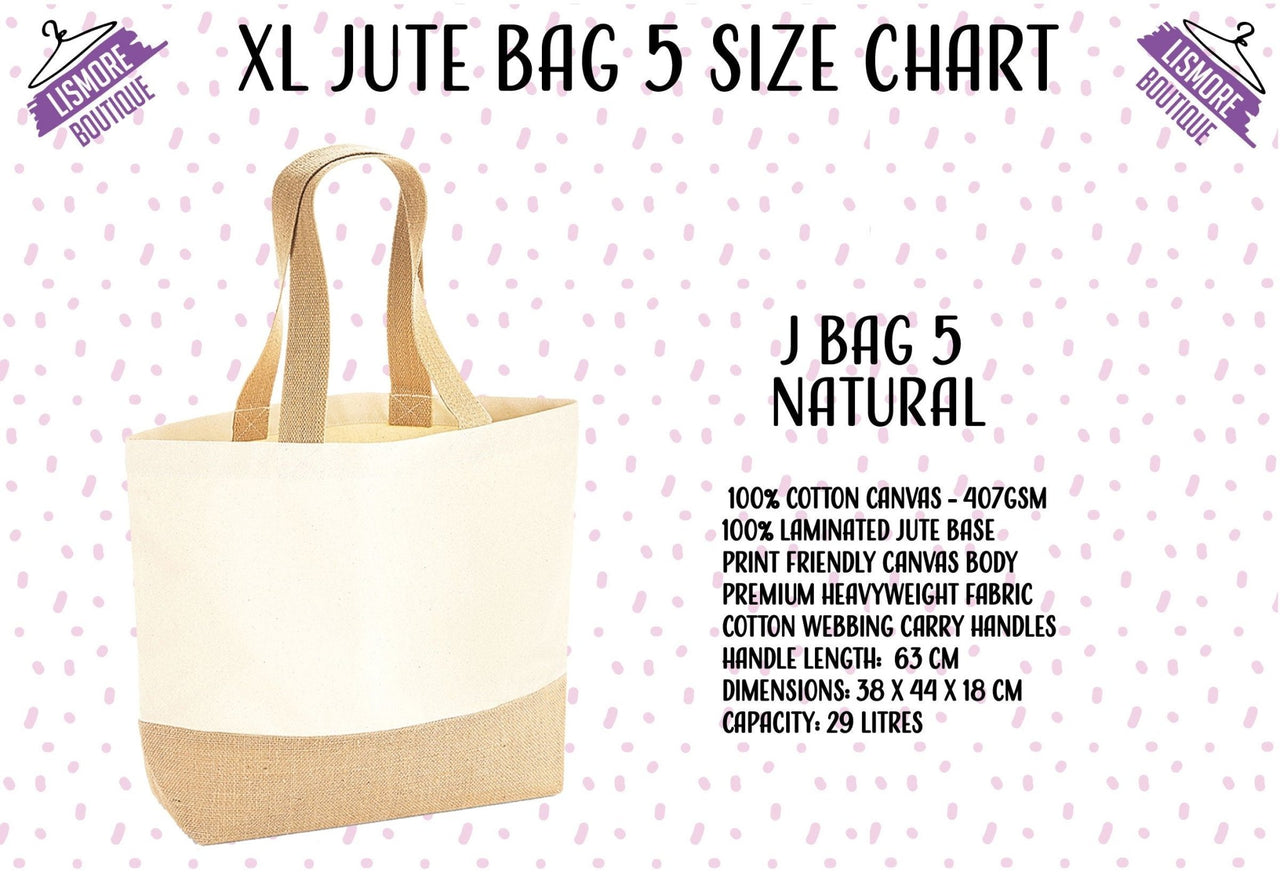 Bookish Jute Bag - lismoreboutique - Jute - Book_Club_Bag