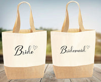 Thumbnail for Bride Jute Bag - lismoreboutique - Jute - Bridal_Party_Gift