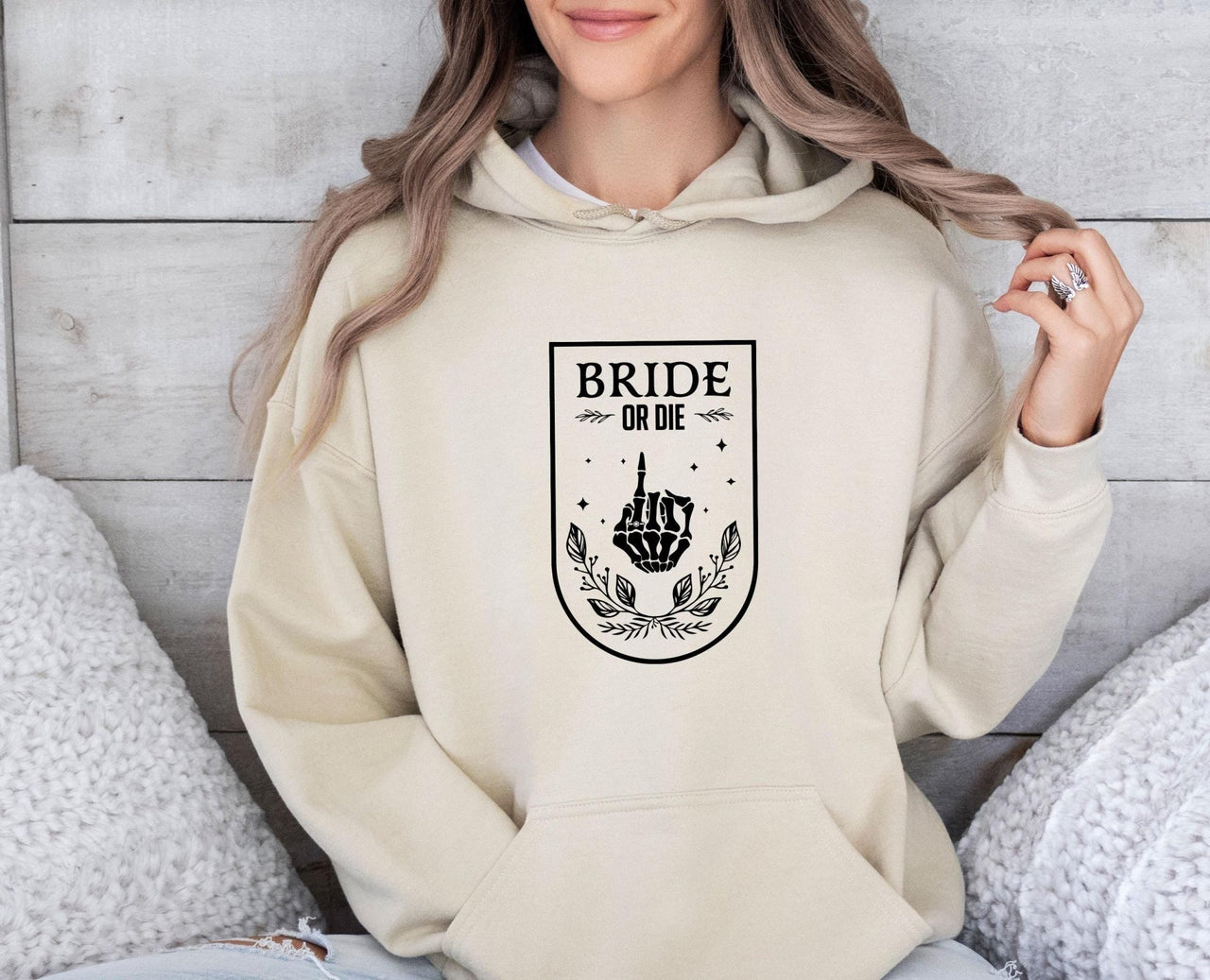 Bride or Die Hoodie - lismoreboutique - Hoodie - Bridal_Party_Hoodi