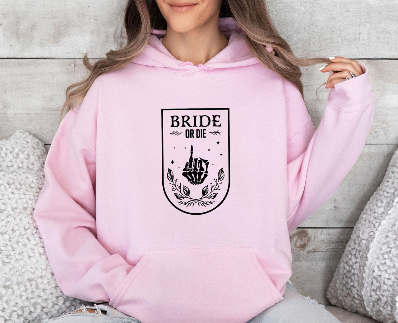 Bride or Die Hoodie - lismoreboutique - Hoodie - Bridal_Party_Hoodi