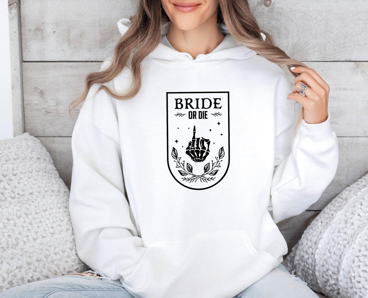 Bride or Die Hoodie - lismoreboutique - Hoodie - Bridal_Party_Hoodi