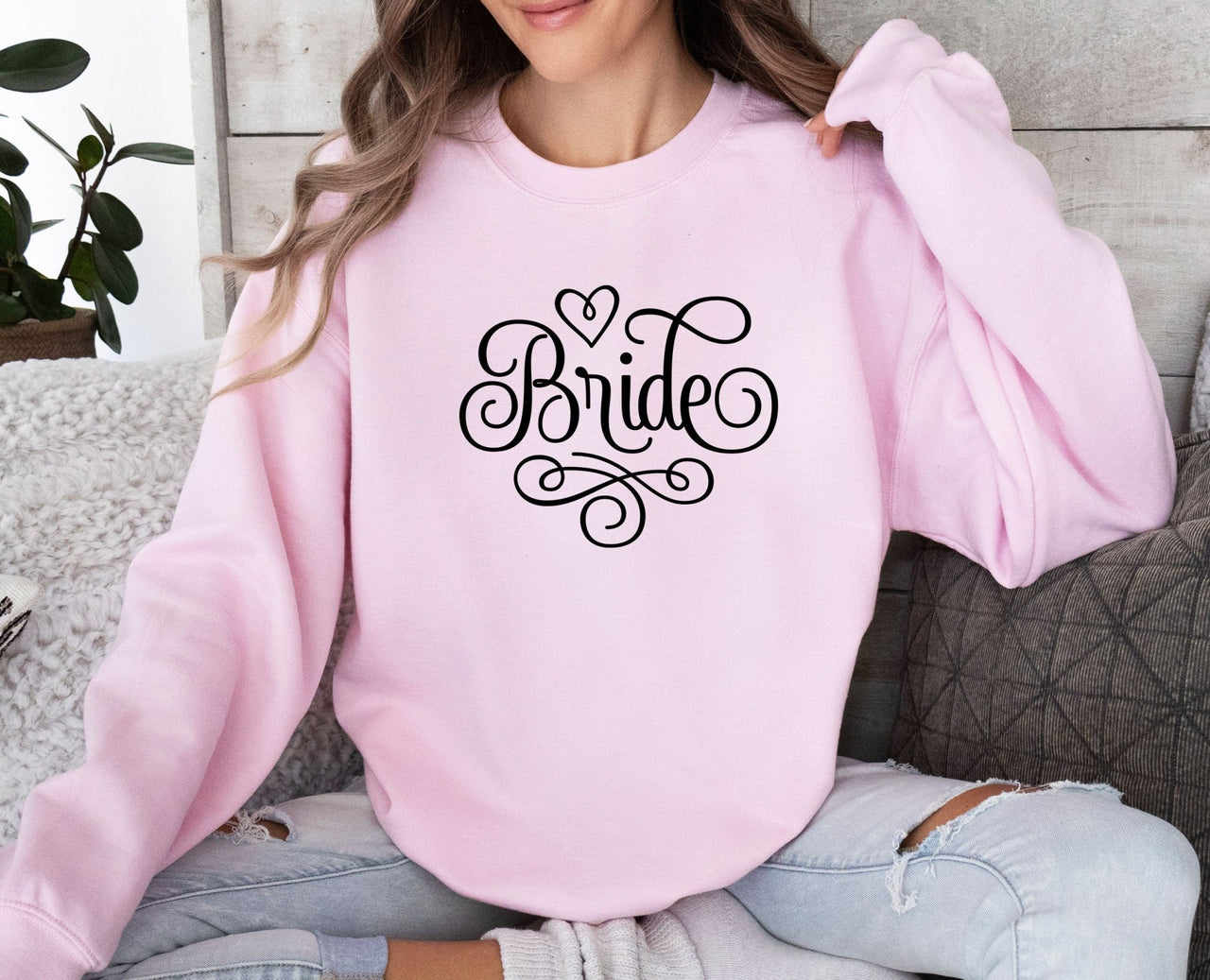 Bride Sweatshirt - lismoreboutique - Sweatshirt - bridal_party_gift