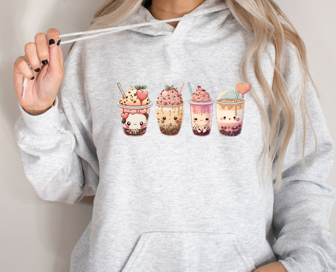 Bubble Tea Hoodie - lismoreboutique - Hoodie - Boba_Tea_Hoodie