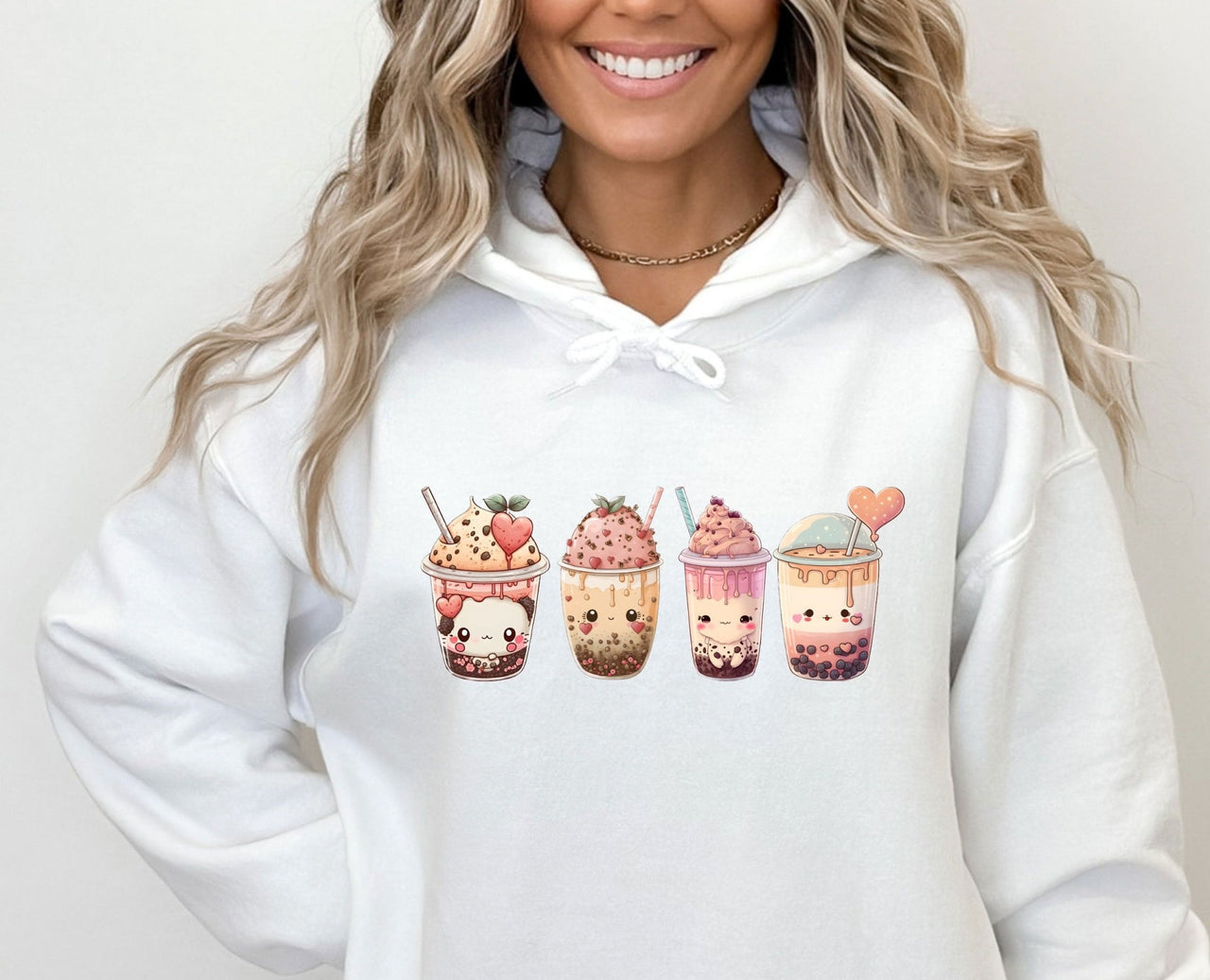 Bubble Tea Hoodie - lismoreboutique - Hoodie - Boba_Tea_Hoodie