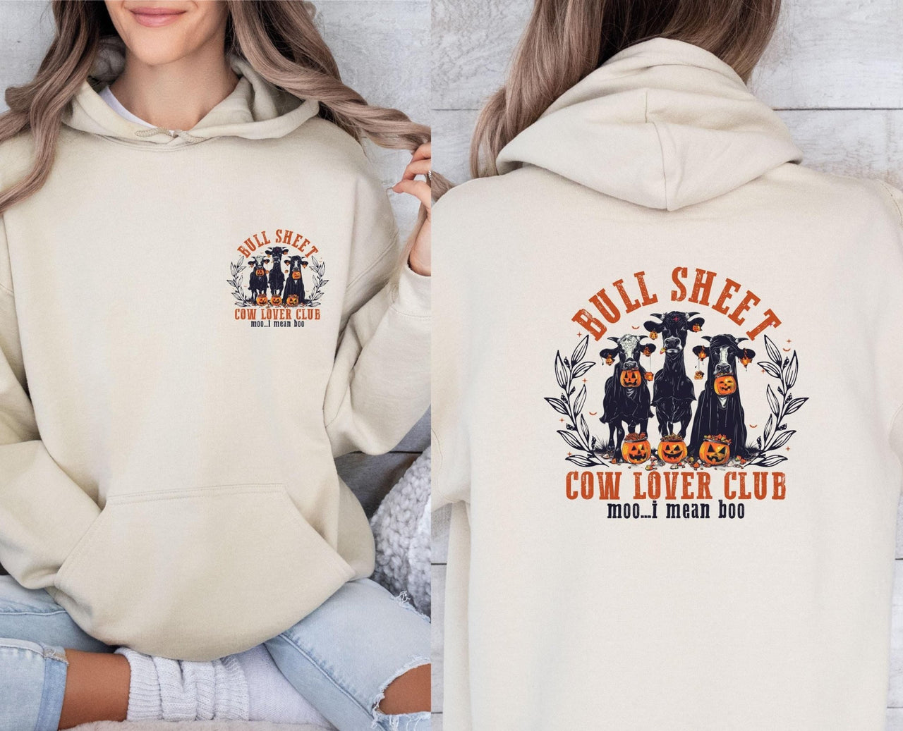 Bull Sheet Hoodie - lismoreboutique - Hoodie - Bull_Sheet_Hoodie