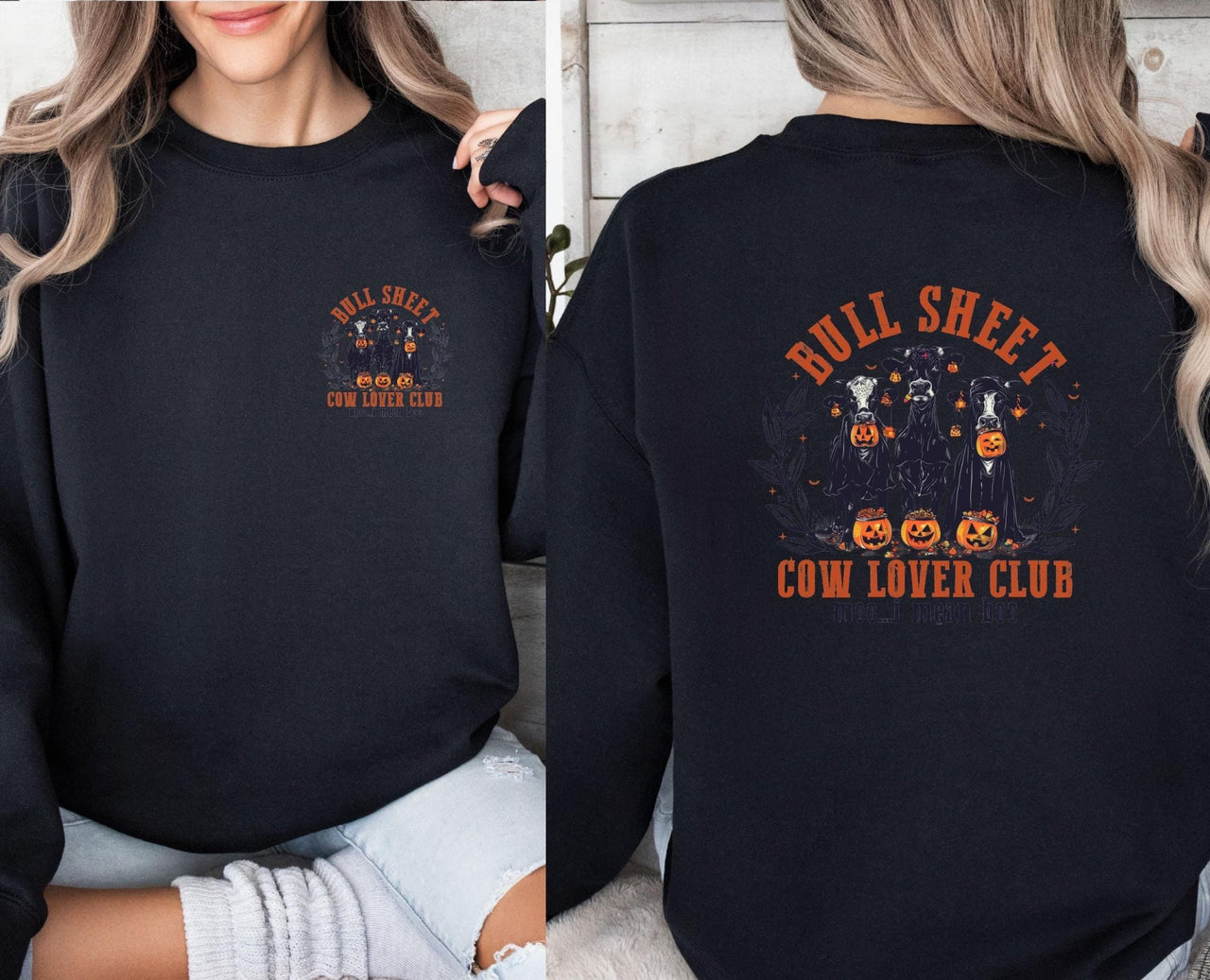 Bull Sheet Sweatshirt - lismoreboutique - Sweatshirt - Bull_Sheet_Sweater