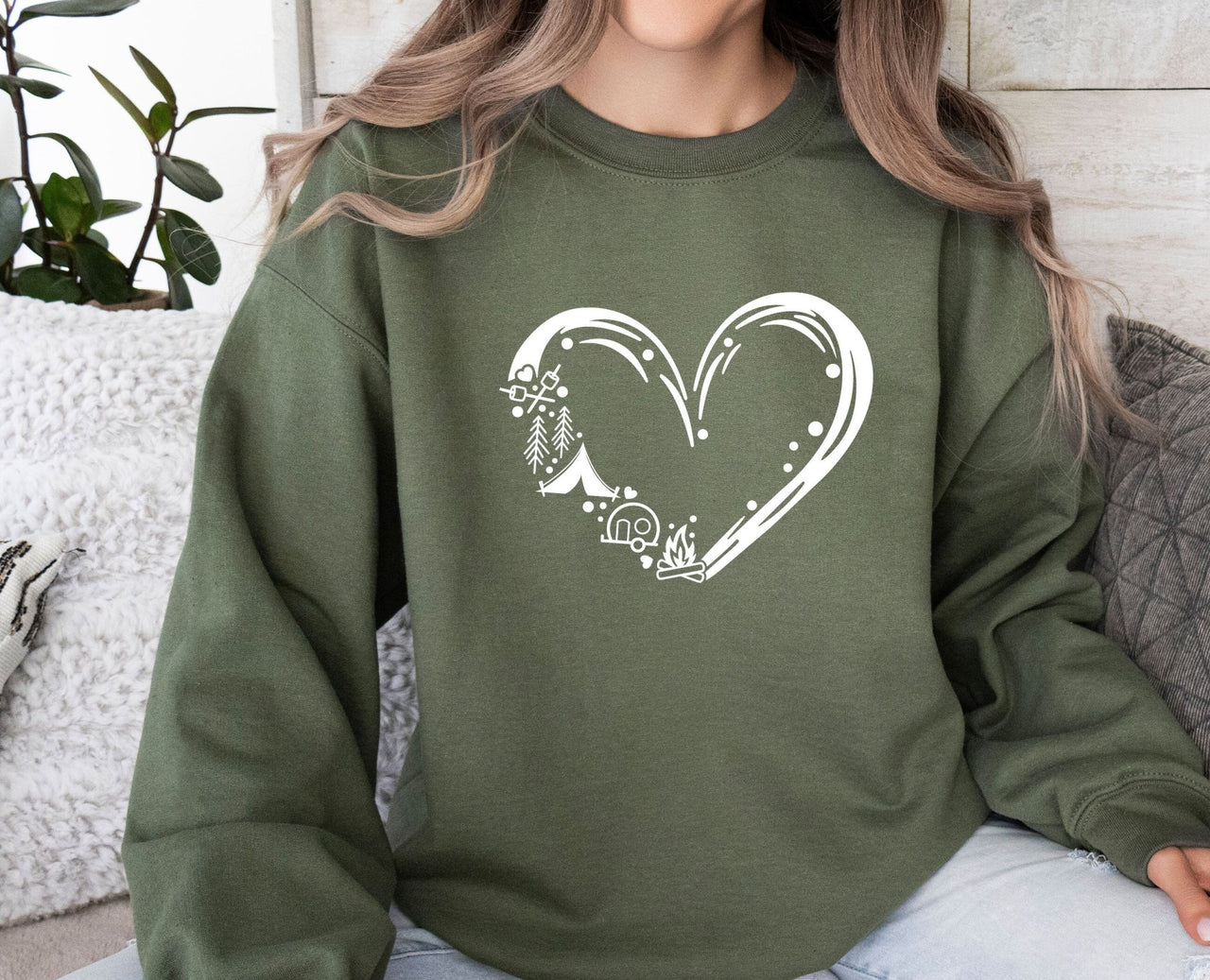 Camping Sweatshirt - lismoreboutique - Sweatshirt - Adventure_Sweater