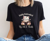 Thumbnail for Cat and Books Shirt - lismoreboutique - Unisex T-Shirt - Book_Lovers_Gift