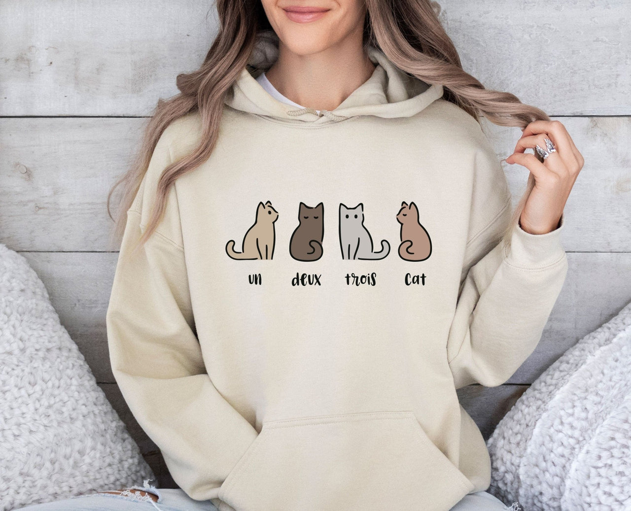 Cat Hoodie lismoreboutique Hoodie Cat Dad Top