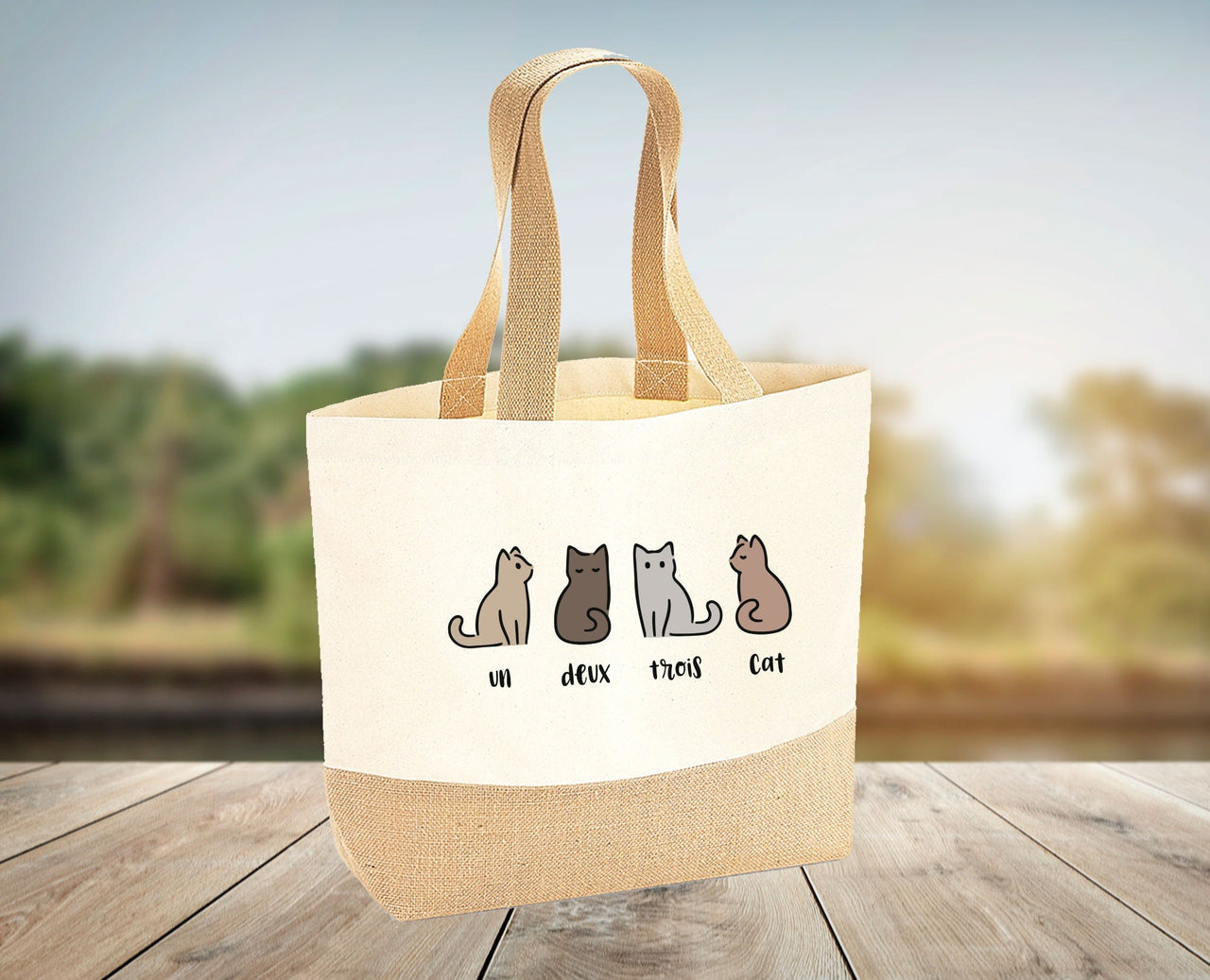 Cat Jute Bag - lismoreboutique - Jute - cat_gifts