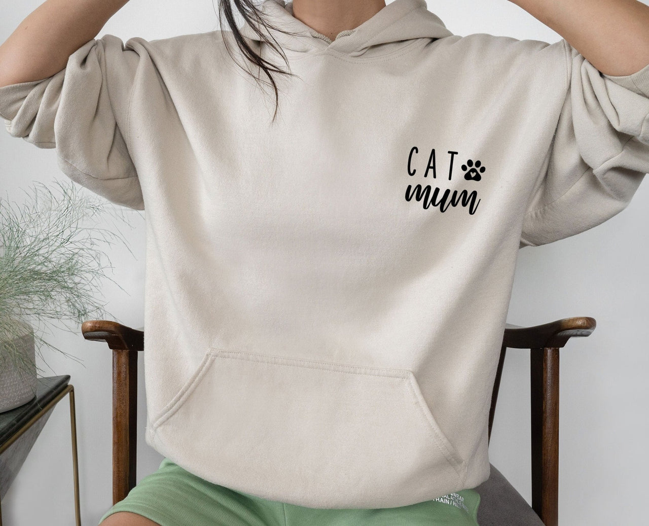 Cat Mum Hoodie - lismoreboutique - Hoodie - cat_hoodie