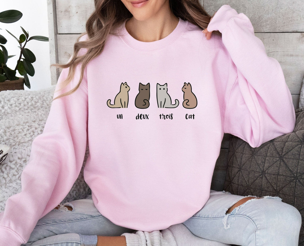 Cat Sweatshirt - lismoreboutique - Sweatshirt - Cat_Lover_Gift