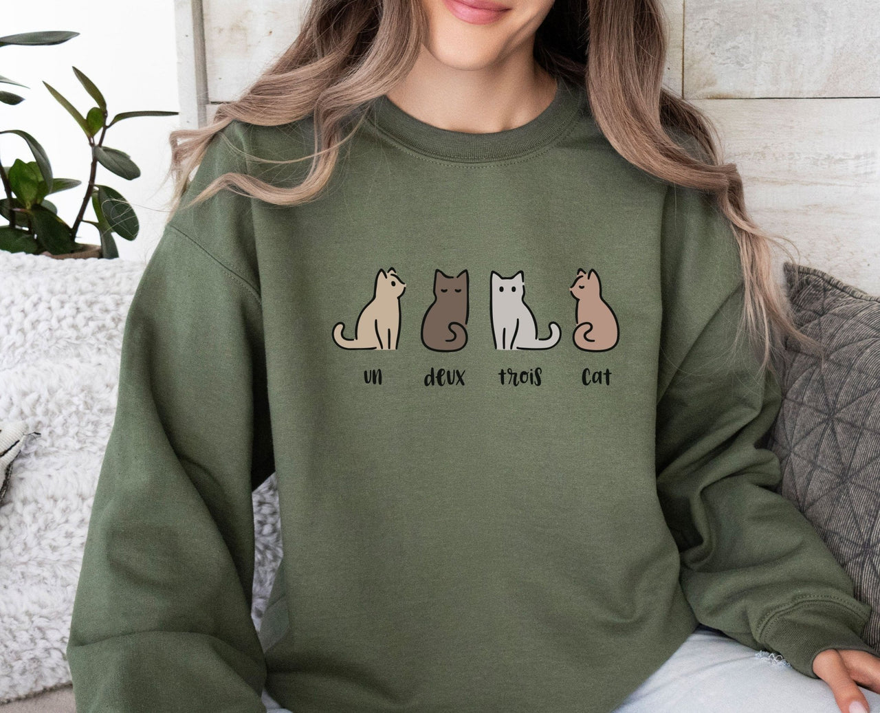 Cat Sweatshirt - lismoreboutique - Sweatshirt - Cat_Lover_Gift