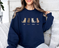 Thumbnail for Cat Sweatshirt - lismoreboutique - Sweatshirt - Cat_Lover_Gift