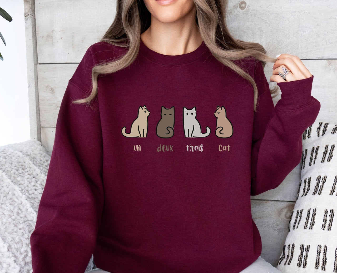 Cat Sweatshirt - lismoreboutique - Sweatshirt - Cat_Lover_Gift