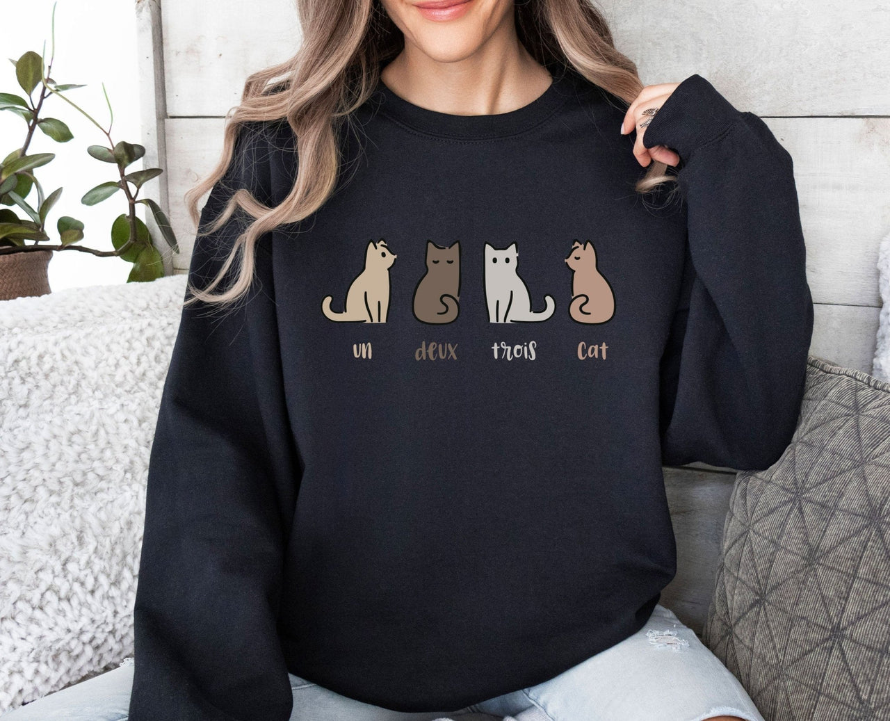 Cat Sweatshirt - lismoreboutique - Sweatshirt - Cat_Lover_Gift