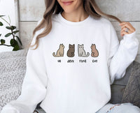 Thumbnail for Cat Sweatshirt - lismoreboutique - Sweatshirt - Cat_Lover_Gift