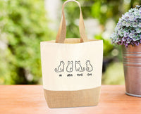 Thumbnail for Cat Tote Bag - lismoreboutique - Jute - Cat_Bag