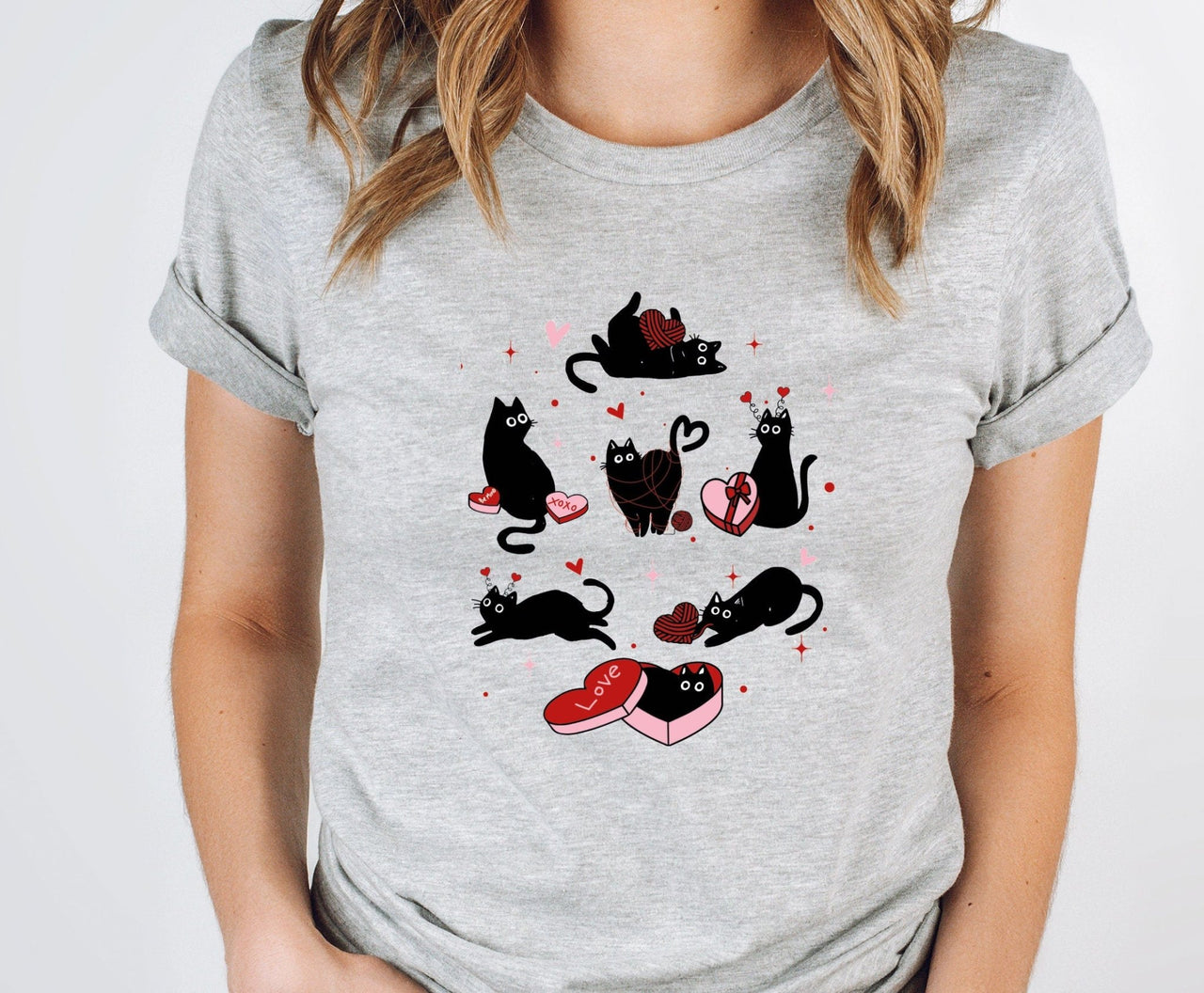 Cat Valentine Shirt - lismoreboutique - Unisex T-Shirt - Cat_Lover_Tshirt