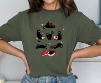 Thumbnail for Cat Valentine Shirt - lismoreboutique - Unisex T-Shirt - Cat_Lover_Tshirt