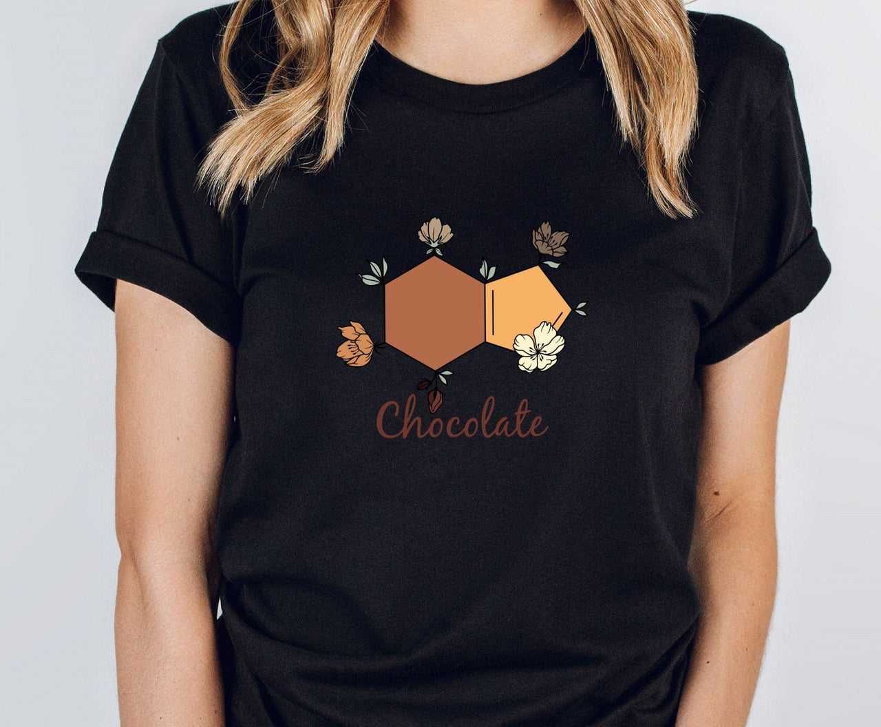 Chocolate T-shirt - lismoreboutique - Unisex T-Shirt - Chemistry_Gift