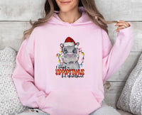 Thumbnail for Christmas Hippo Hoodie - lismoreboutique - Hoodie - Christmas_Hippo_top