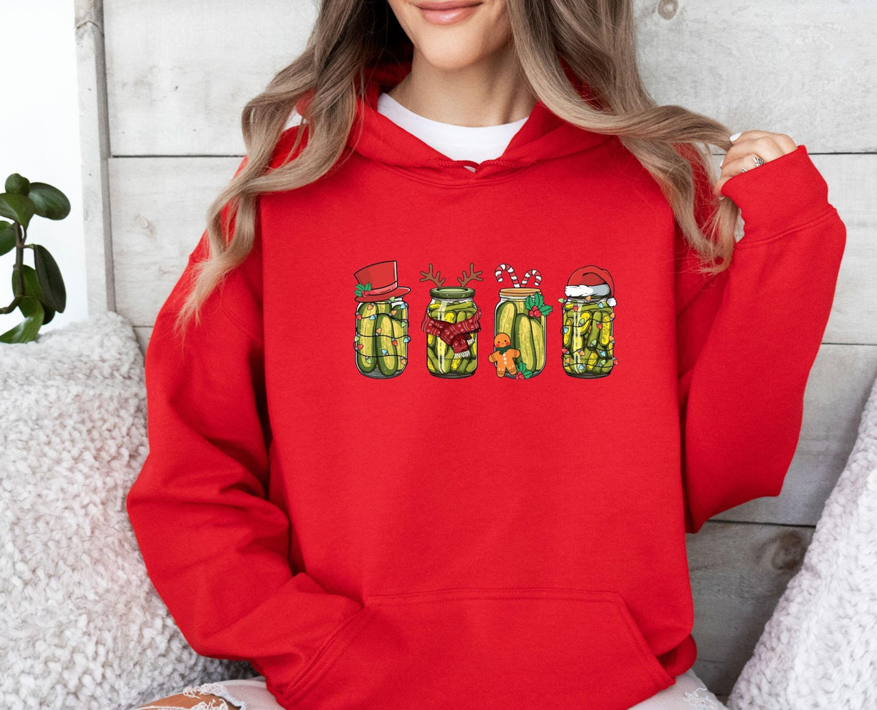 Christmas Pickle Hoodie - lismoreboutique - Hoodie - christmas_eve_gift