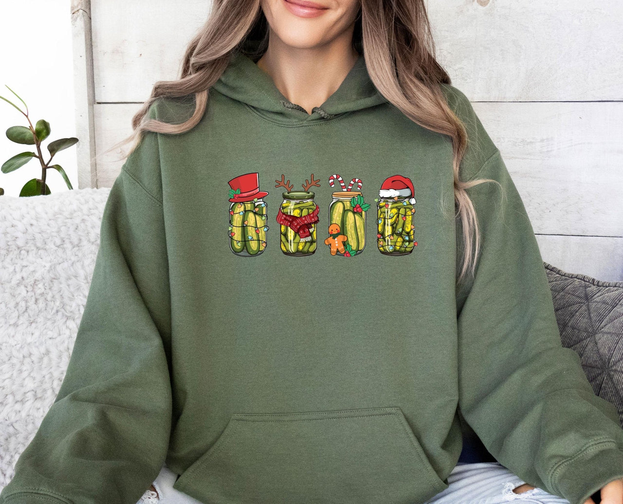 Christmas Pickle Hoodie - lismoreboutique - Hoodie - christmas_eve_gift