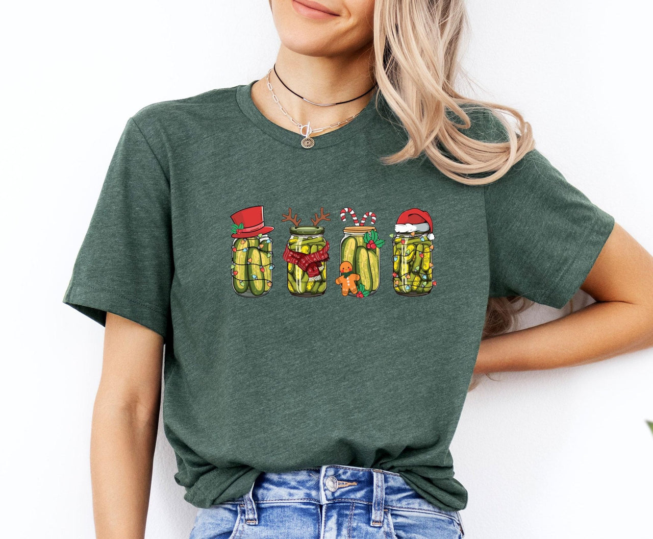 Christmas Pickle Shirt - lismoreboutique - Unisex T-Shirt - christmas_eve_gift