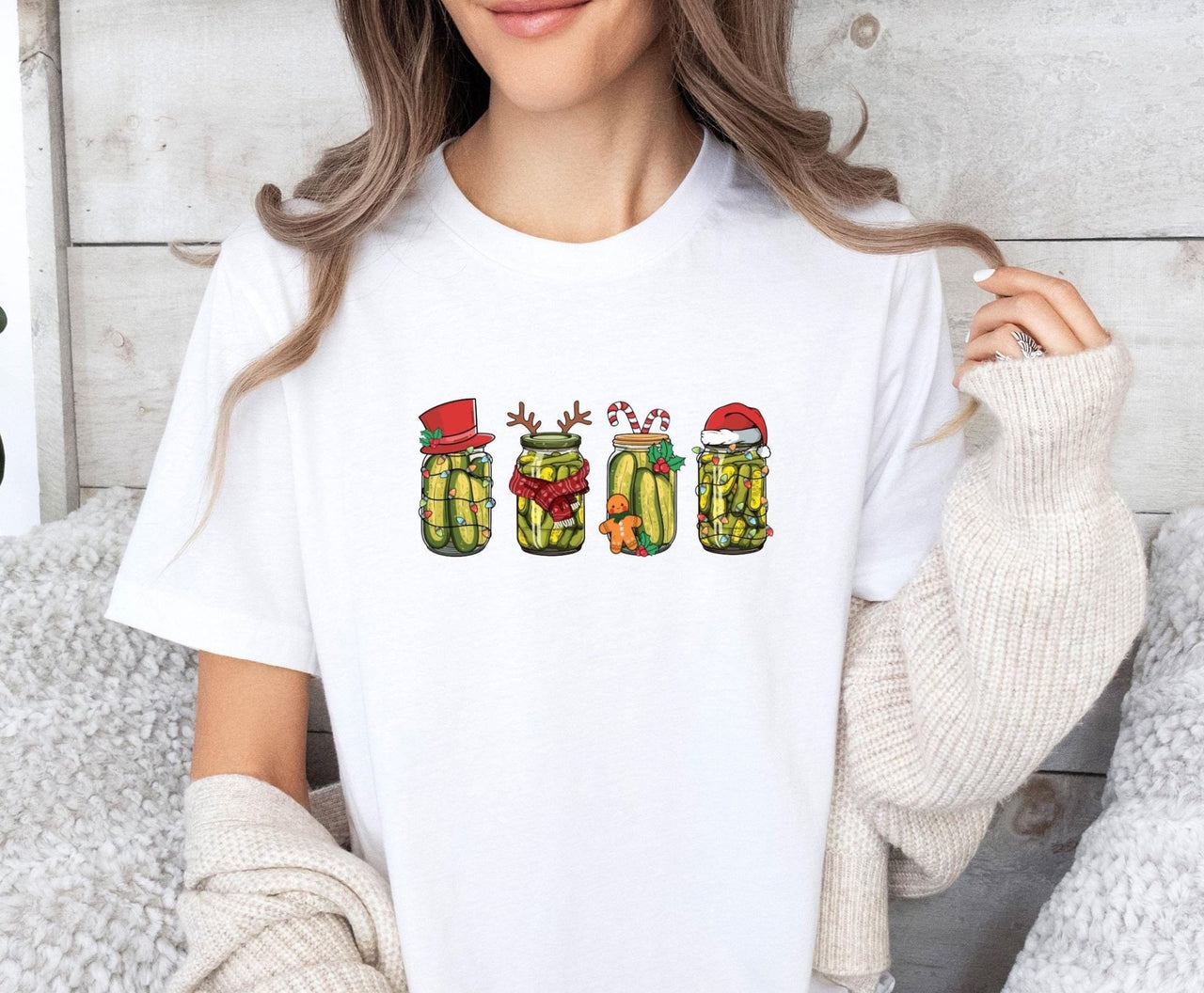 Christmas Pickle Shirt - lismoreboutique - Unisex T-Shirt - christmas_eve_gift