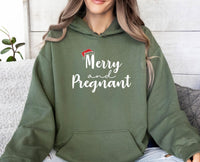 Thumbnail for Christmas Pregnancy Hoodie - lismoreboutique - Hoodie - Baby_Announcement