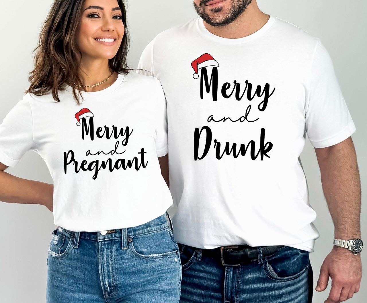 Christmas Pregnancy Shirt - lismoreboutique - Unisex T-Shirt - Baby_Announcement