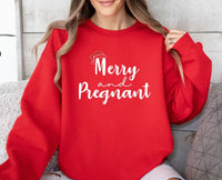 Thumbnail for Christmas Pregnancy Sweatshirt - Lismore Boutique - Sweatshirt - Announcement_jumper