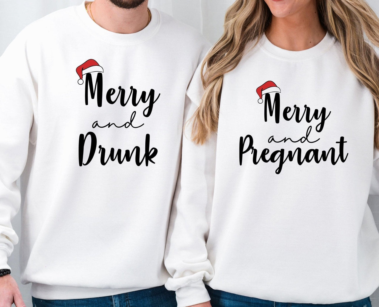 Christmas Pregnancy Sweatshirt - Lismore Boutique - Sweatshirt - Announcement_jumper